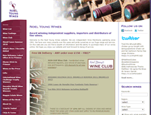 Tablet Screenshot of nywines.co.uk